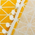 thumbnail image 5 of Microwave Oven Cover Dustproof, Cotton Microwave Oven Cover Dust Oil Proof Protection with Side Storage Pockets(Yellow Chess Board), 5 of 5