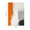 thumbnail image 3 of 4 Pcs Funny Kitchen Towels,Orange and Grey Abstract Art Artwork Microfiber Dish Towels,Kitchen Tea Towels,Kitchen Towel Set (18" X 26"), 3 of 3