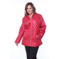 thumbnail image 2 of White Mark Manteau Matelassé pour Femmes, 2 of 5