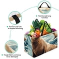 thumbnail image 3 of Sea Lion Large Capacity Foldable Oxford Cloth Cube Organizer with Reusable Laundry Basket, Storage Bag, and Laundry Organizer, 3 of 7