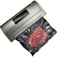 thumbnail image 1 of Powerful Ultra Quiet FoodSealer Vacuum Sealer come with 1 Roll 8.5" x 52.5 Feet 5Mil Food Sealer FoodSaver Vacuum Bag helps to keep your food saver fresh and last longer, 1 of 4