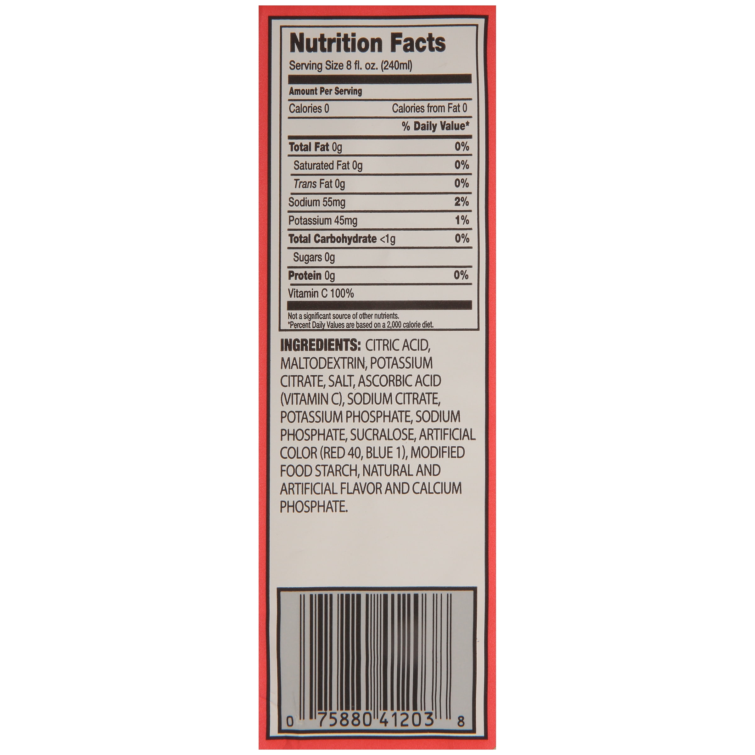 Sqwincher, Zero Sugar, Fruit Punch, 50 Sticks