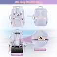 thumbnail image 3 of Mochila Sinali Carry on impermeable para portátil de 17 pulgadas para mujer, 3 of 9