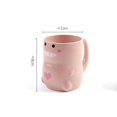 thumbnail image 2 of Taza de baño para cepillo de dientes, vaso para baño, tazas de agua y leche para el hogar, enjuague bucal creativo, taza para hacer gárgaras, 2 uds., 2 of 5
