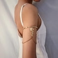 thumbnail image 4 of Brazalete de , Cadena para Mujeres, Niñas, Brazalete Abierto con , Brazalete Dorado+Brazalete , Ca Yinane brazaletes de brazo, 4 of 8