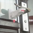 thumbnail image 3 of Door Lever Child Lock, Baby Proofing Door Locks Deter Kids Pets From Opening Handle Doors & Getting Locked In Rooms, Tool-free Install Easiest Use, 3 of 5