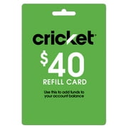 Cricket Wireless $40 e-PIN Top Up (Email Delivery)