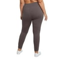 thumbnail image 2 of JMS by Hanes Women's Plus Size Stretch Jersey Legging, 2 of 6