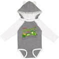 thumbnail image 3 of Inktastic Happy St. Patrick's Day Shamrock Train Boys or Girls Long Sleeve Baby Bodysuit, 3 of 5