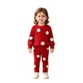 thumbnail image 7 of Duqingm Toddler Girl Clothes Ribbed Fall Winter Outfits for Girls 9 12 18 24 Months 3T,6-9 Months, 7 of 7