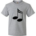 thumbnail image 3 of Inktastic Music Notes for the Music Lover Youth T-Shirt, 3 of 5