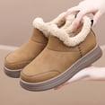 thumbnail image 3 of Winter Old Cotton Shoes Women's Plush Thick Mom Shoes Slip Cold Proof Warm And Comfortable Boots, 3 of 8