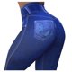 thumbnail image 2 of Gibobby Leggings de yoga para mujer Pantalones Leggings Cintura Mujer Alta sin costuras Levantamiento Sólido Butt Yoga Pantalones(Azul,CH), 2 of 5
