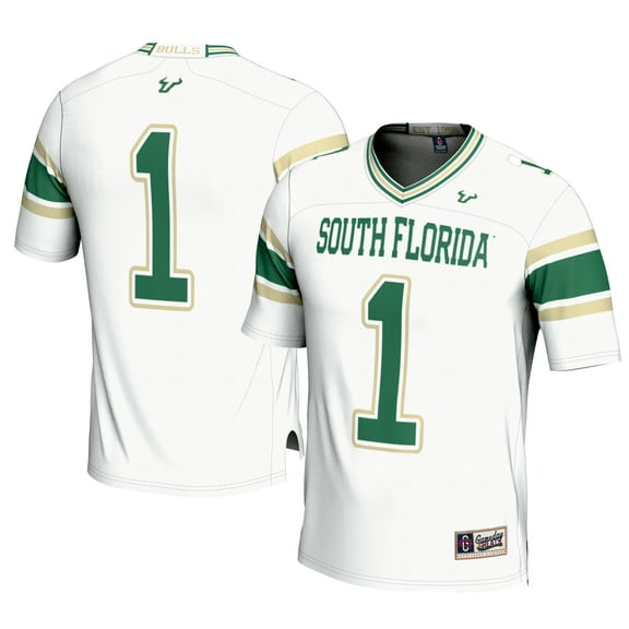 Youth GameDay Greats #1 White South Florida Bulls Football Jersey