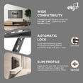 thumbnail image 3 of ELG FIX400 Fixed TV Wall Mount Bracket for 32–77 in TVs, Slim Low-Profile Steel, VESA 400x400, Supports up to 110 lb, 3 of 8