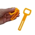 thumbnail image 4 of Almencla 2 Pcs Silicone Regulator Holder SCUBA, Stretchy Rubber Strap, Orange, 4 of 8