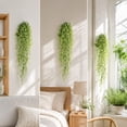 thumbnail image 6 of Werulen Hanging Greenery Floral Garland, Bedroom Living Room Boho Indoor Wall Embellishment, Wall Vine, Faux Bloom, Home Decor, 6 of 7