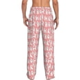 thumbnail image 3 of Goofa Cute Poodle Dog Printed Soft Pajama Pants for Men, Wide Leg Comfy Casual Lounge Yoga Pants-Medium, 3 of 9