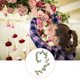 thumbnail image 3 of Guirnalda de vid de flores falsas, camelia artificial para boda (6.4 pies, blanco) Ehuebsd Libre de BPA, 3 of 9