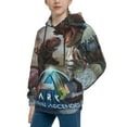 thumbnail image 5 of Kids Ark Survival Pullover Hoodie Realistic 3d Print Graphic Hooded Sweatshirts With Drawstring, 5 of 8