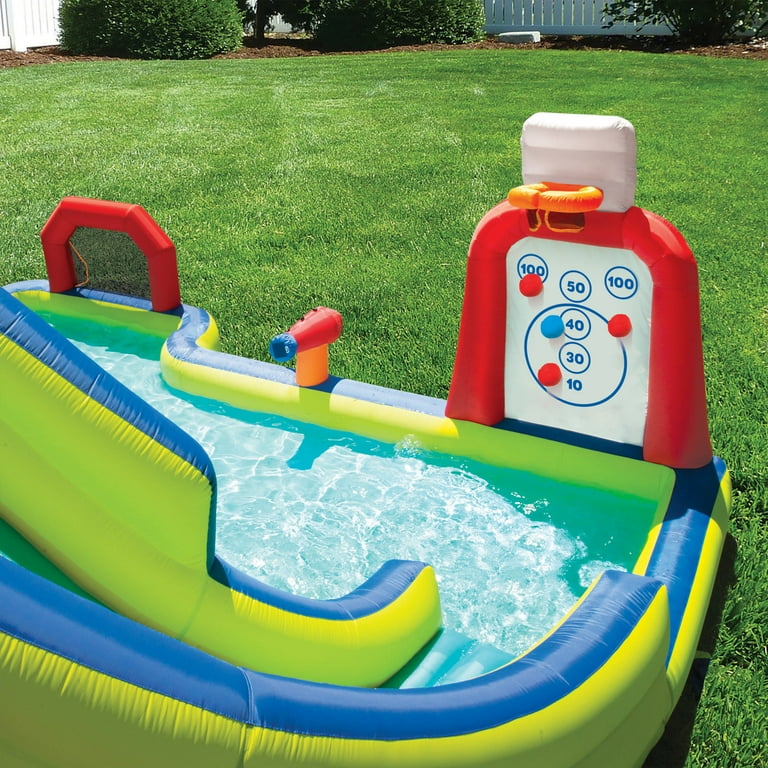 Banzai Water Kickball Supplies Banzai Inflatable Arcade Splash