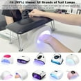 thumbnail image 6 of ACMDL  Nail Arm Rest  Anti-Slip Nail Cushion Hand Rest Professional Nail Tech Arm Rest Stand Manicure Hand Pillow For Nail Techs Salon Spa Home Use, 6 of 7