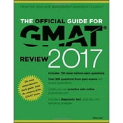 The Official Guide for GMAT Review 2017 with Online Question Bank and Exclusive Video, Pre-Owned (Paperback)