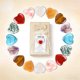 thumbnail image 5 of Regalos En Bolsas De Papel 24 pc Heart-Shaped Crystal Plastic Gift Cards with Greeting Card Multicolor Compact Design for Birthdays Holidays Appreciation Keepsake Gifting 2.95x1.97" JASKFLY, 5 of 7