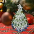 thumbnail image 7 of Steadline Mini Glass Christmas Tree Ornament With Landscape Design - Holiday Tabletop Decoration For Home And Office Festive Gift Idea With Intricate Details And Vibrant Colors, 7 of 7
