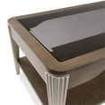 thumbnail image 5 of Michael Amini Roxbury Park Wood & Glass Cocktail Table in Slate Ash, 5 of 7