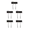 thumbnail image 1 of Decodeary Ceinture Large pour Femmes sous-Poitrine Cosplay Nœud Papillon Taille Haute Extensible Noir Type C 5Set, 1 of 6