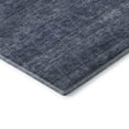 thumbnail image 3 of Addison Rugs Mayfield Premium Machine Washable Transitional Geometric Navy Round Rug, 8' x 8', 3 of 5