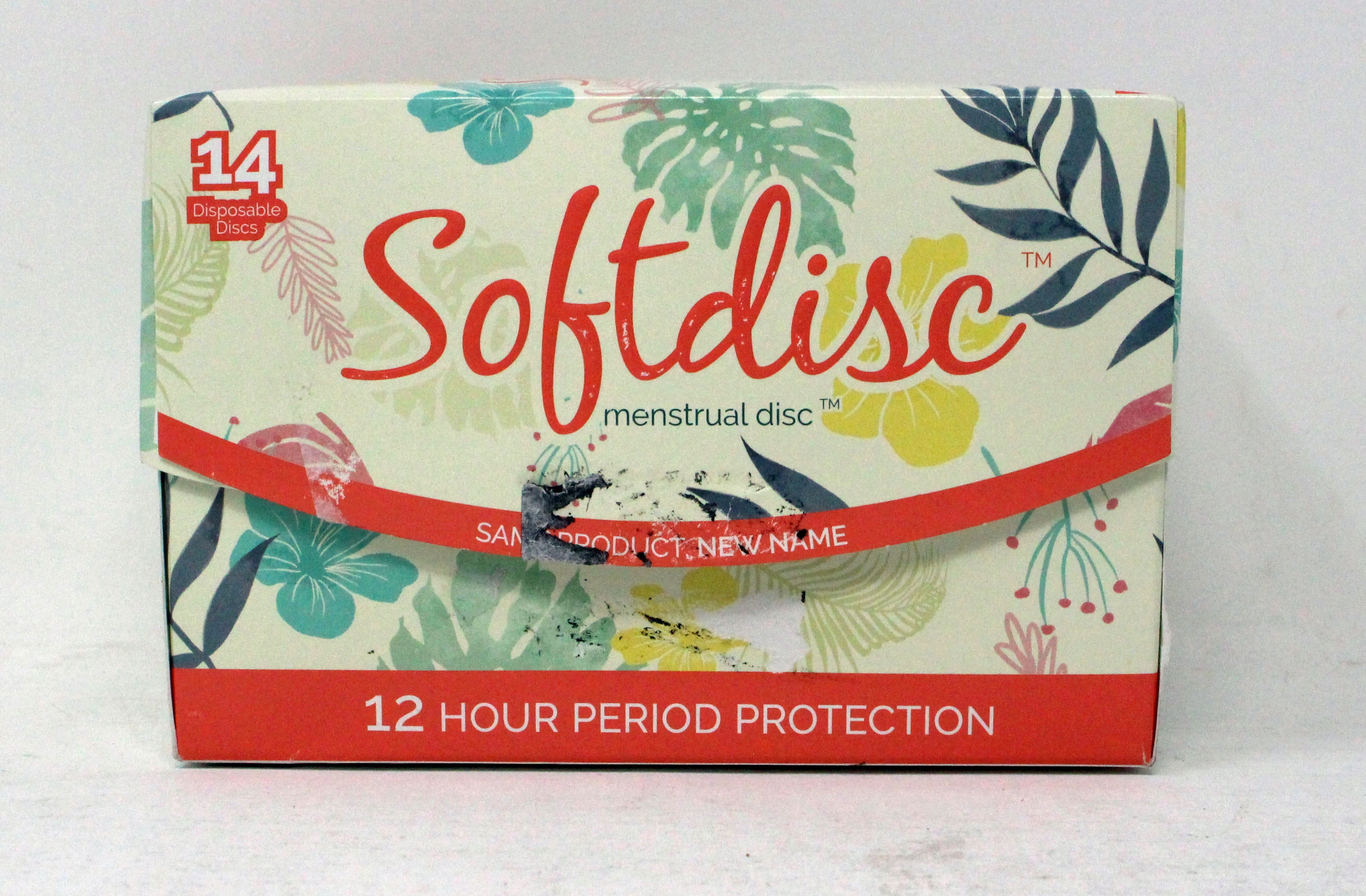 Softdisc Menstrual Disc 12 Hr Period Protection 14 Count