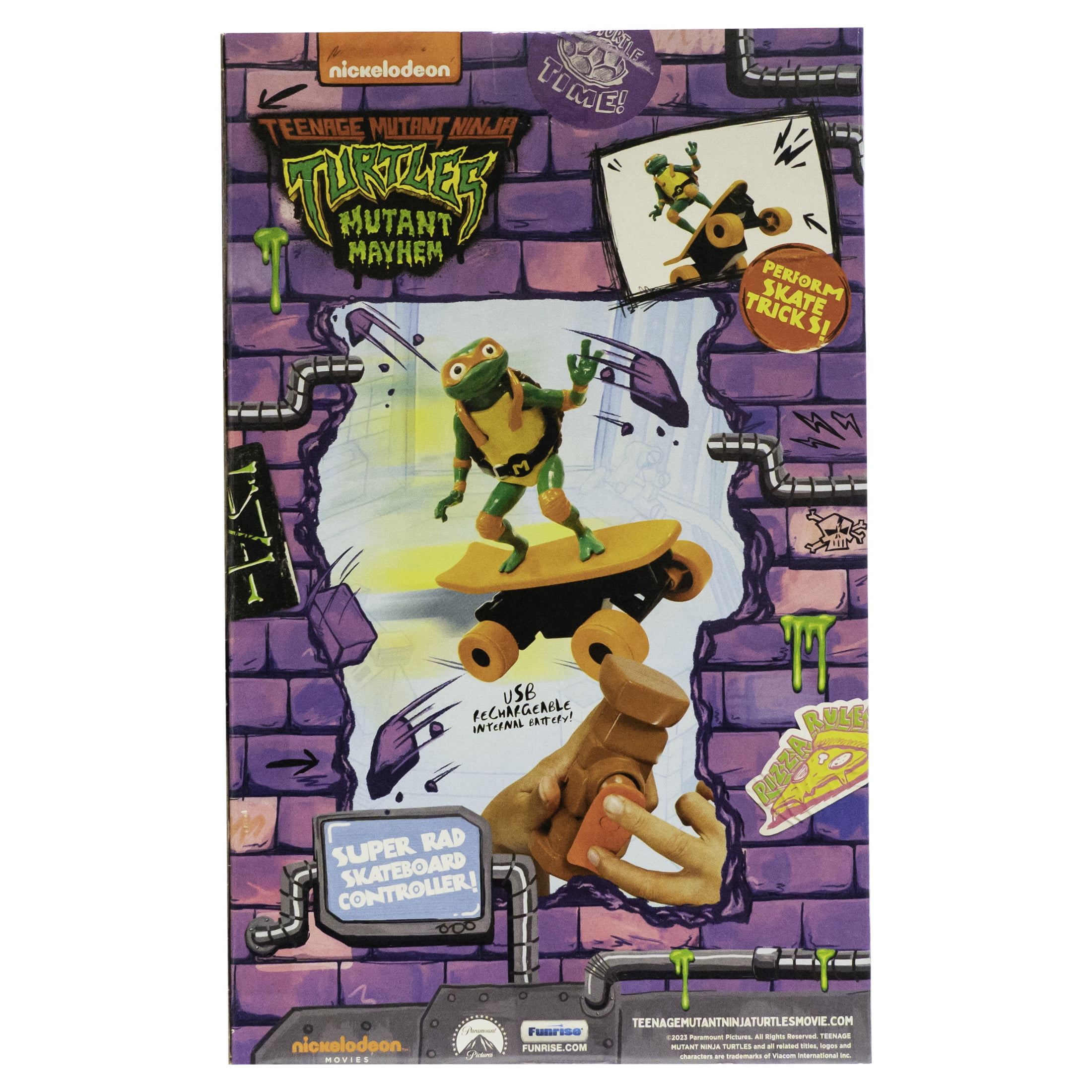 Teenage Mutant Ninja Turtles Michelangelo Half Pipe RC Vehicle