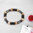 thumbnail image 4 of Fashion Simple Bracelet Black Gallstone 3PCS Bracelet Jewelry Set for Women, 4 of 7