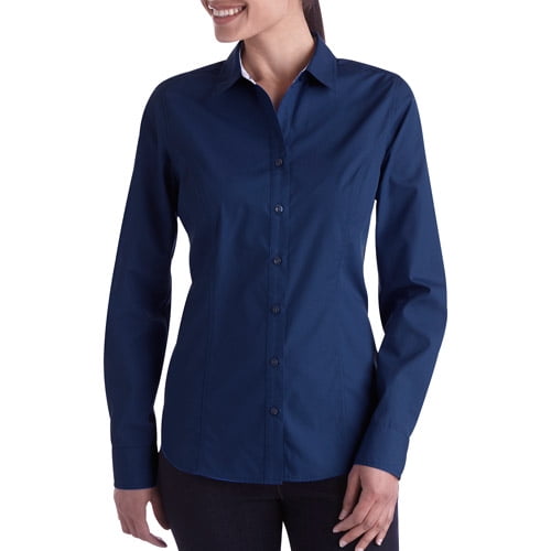 walmart george button down