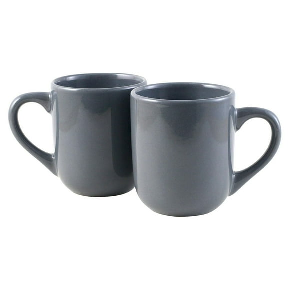 Mainstays Glazed Grey Stoneware 12 - Ounces Mug