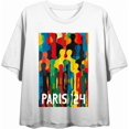 thumbnail image 4 of Silhouettes Women's Crew Neck Short Sleeve Crop Tee, 4 of 6