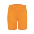 thumbnail image 3 of CUZIBR Girls Summer Shorts Stretch Biker Shorts Elastic High Waist Solid Soft Tight Cycling Shorts Workout Gym Running Casual Soft Slim Fit Cozy Layering Bottoms,RD2,3-4 Years, 3 of 3