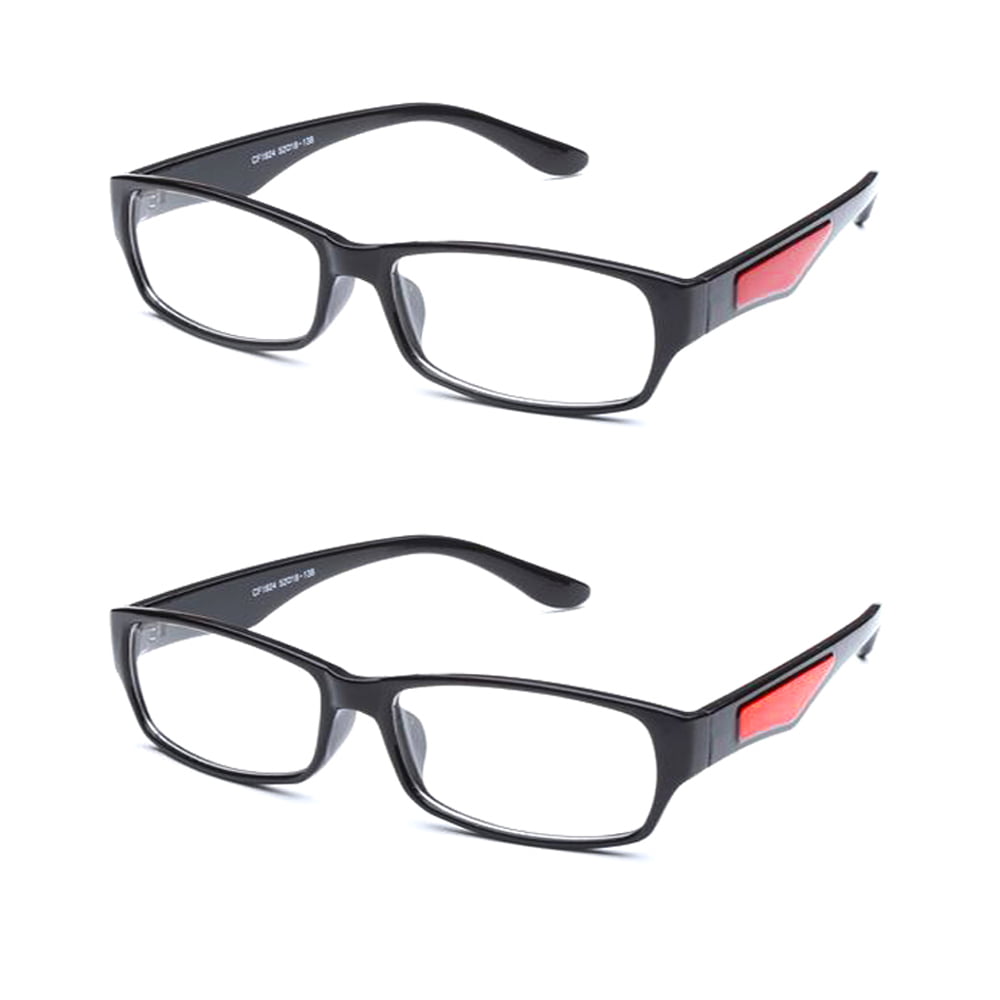 Unisex Squared Celebrity Star Simple Clear Lens Fashion Glasses UV Protection Newbee Fashion