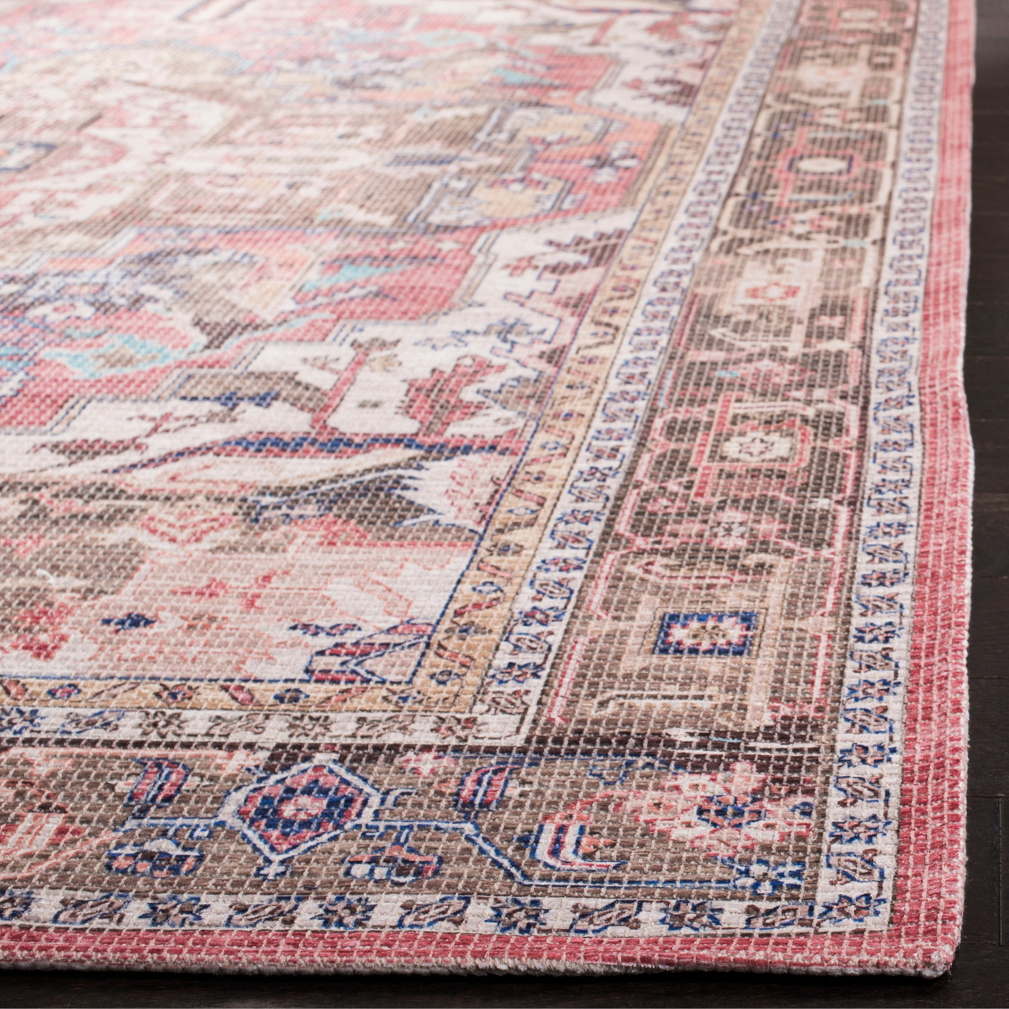 Safavieh Saffron Donette Geometric Bordered Area Rug