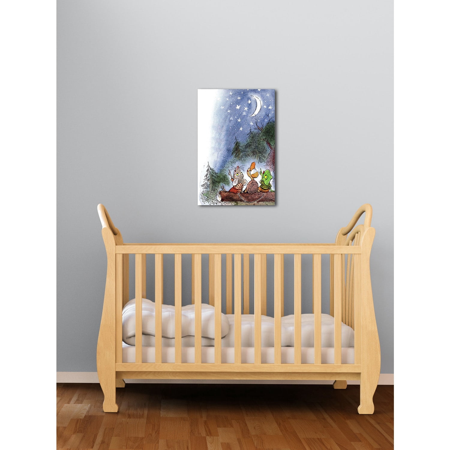 Marmont Hill "Look at the Stars" by Curtis Painting Print on Canvas