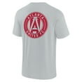 thumbnail image 3 of Unisex Fanatics Gray Atlanta United FC Elements Super Soft Short Sleeve T-Shirt, 3 of 3