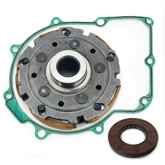 Wet Clutch Pad Shoe   Oil Seal   Gasket Set for HiSUN HS ATV UTV 700 500 Bennche Massimo