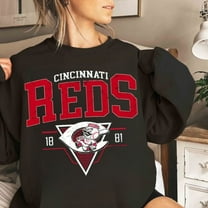 Vintage Mlb 90s Cincinnati SweatShirt, Reds Shirt, Baseball Unisex Sweatshirt