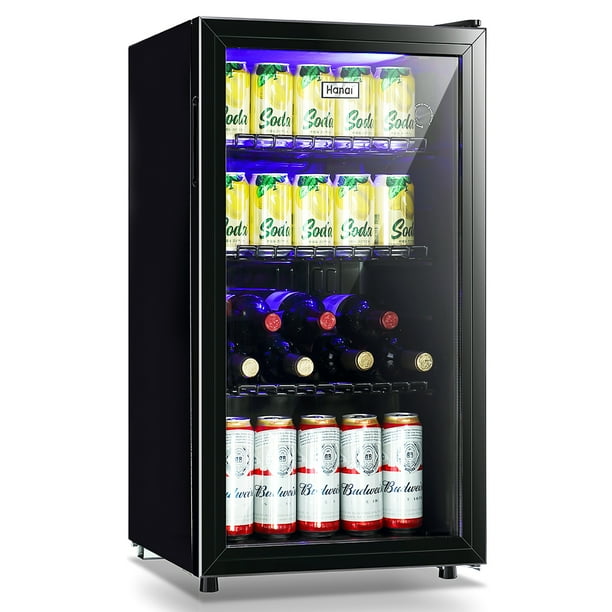WANAI Wine Cooler and Beverage Refrigerator,120 Can Beverage Cooler