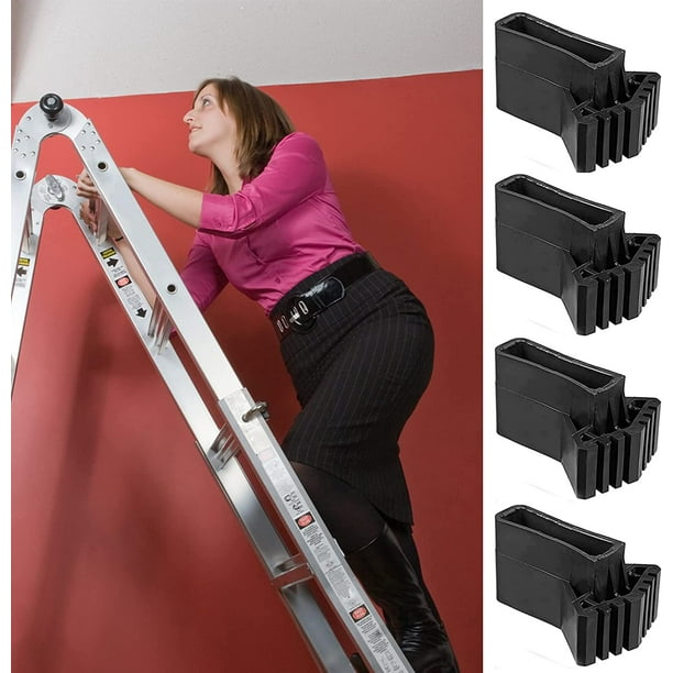 4 Pcs Ladder Feet Replacement Rubber Ladder Feet Ladder Safety Feet Ladder Protective Cover Ladder Accessories For Telescopic Ladder Herringbone