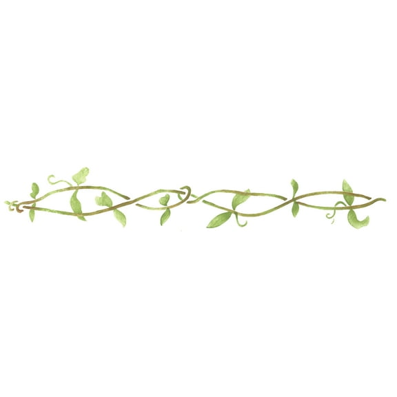 Small Vine Wall Stencil 2823 by Designer Stencils
