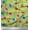 Light Green, variant on Soimoi Black Cotton Duck Fabric Artistic Floral Printed Fabric 1 Yard 42 Inch Wide