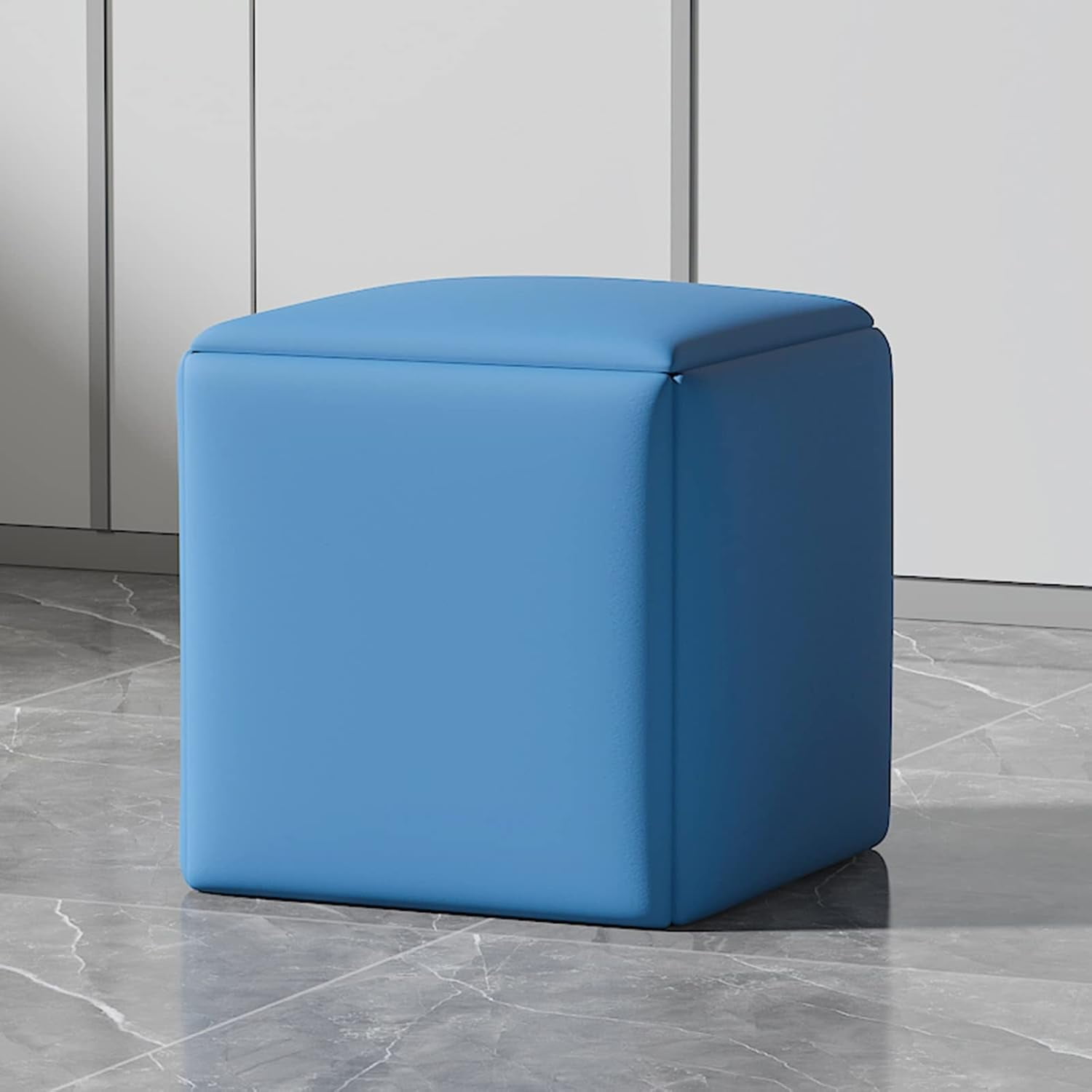Cube Ottoman Space Saving Chair In Ottoman Chair In Nesting